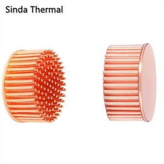 Copper Pin Fin Heat Sink For LED