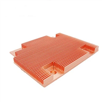 Copper Skived Fin IGBT Heat Sink