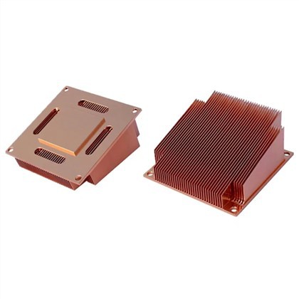 Copper Skiving Fin GPU Heat Sink