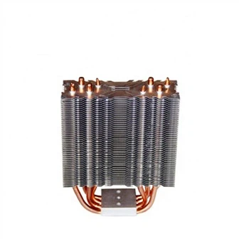 Heat Pipe Aluminum Tower Fin CPU Cooler