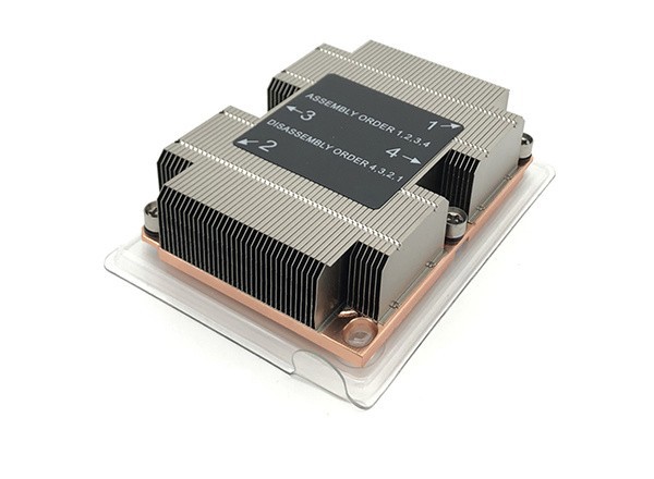 Zipper Fin Heat Sink Assemblies